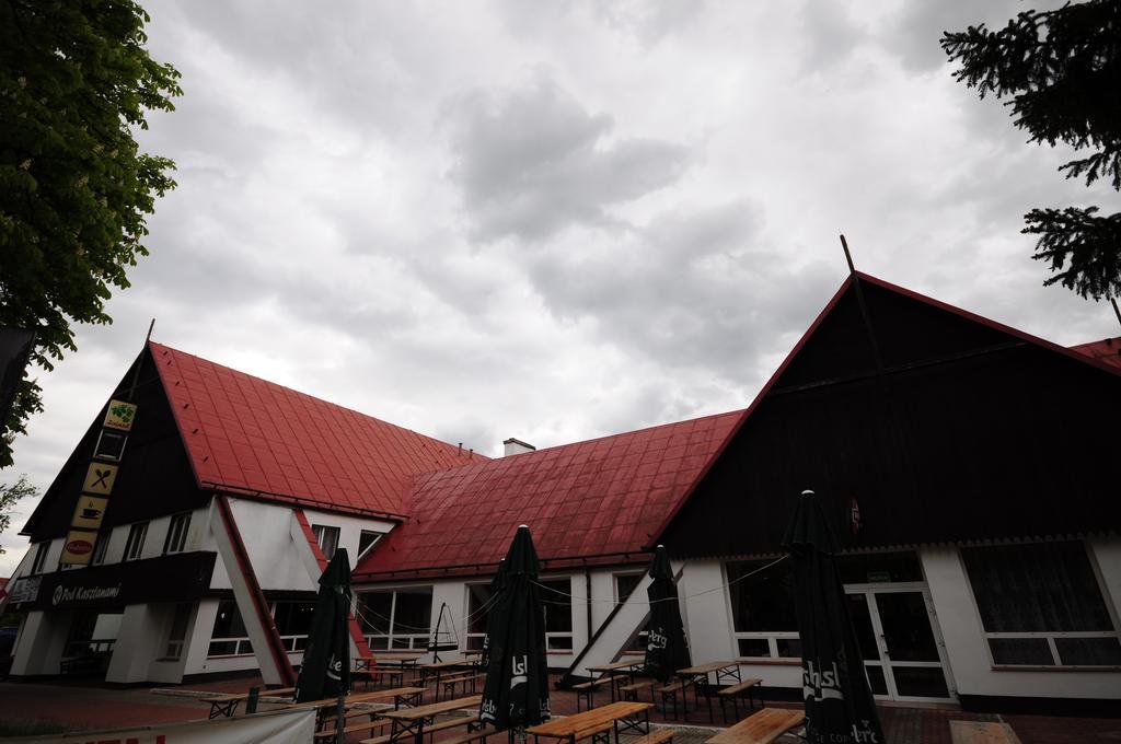 Zajazd Pod Kasztanami Ryn  Buitenkant foto