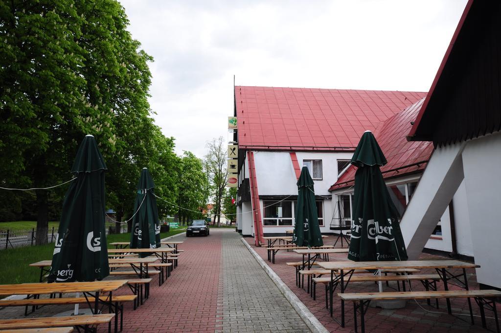 Zajazd Pod Kasztanami Ryn  Buitenkant foto